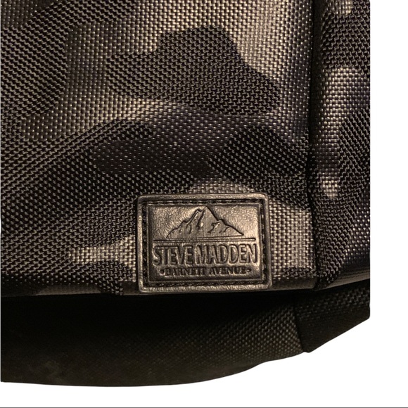 Steve Madden Camouflage Rolltop Backpack - Picture 3 of 5